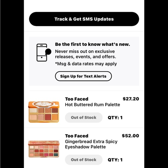 Too Faced Gingerbread Extra Spicy Palette - Picture 3 of 3